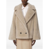 Max Mara double-breasted teddy coat