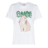 GANNI Rabbit logoT恤